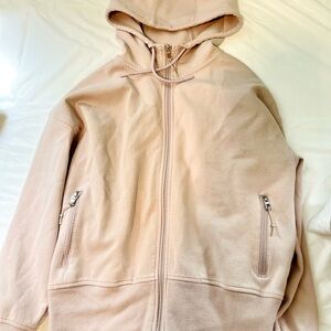 Pastel Pink Zip-Up ‘Old Navy Active’ Hoodie